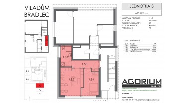 Ateliér 2 KK, 37,64 m2